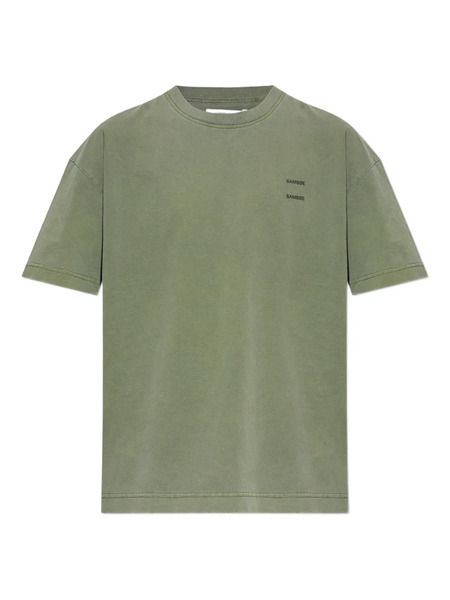  Samsoe Samsoe Logo-print T-shirt - Green 