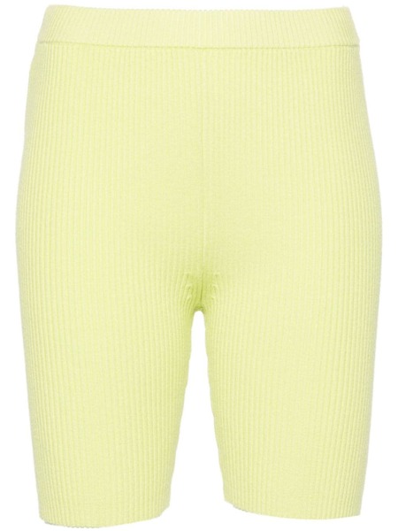 Samsoe Samsoe Luna Ribbed Shorts - Green 