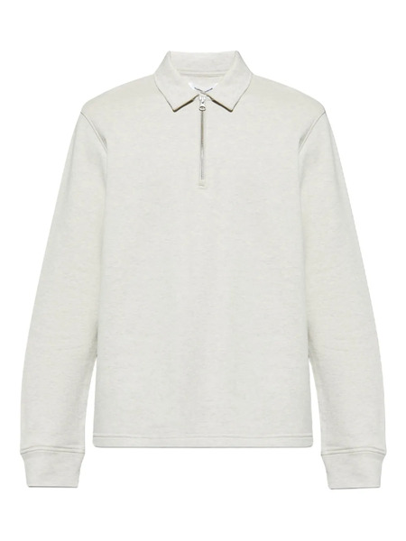  Samsoe Samsoe Organic Cotton Polo Shirt - Grey 