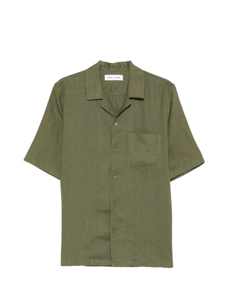  Samsoe Samsoe Oscar Short-sleeve Shirt - Green 