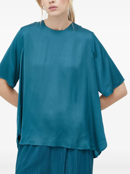  Samsoe Samsoe Pleated Blouse - Blue 