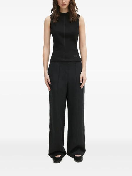  Samsoe Samsoe Pleated Elastic-waist Trousers - Black 