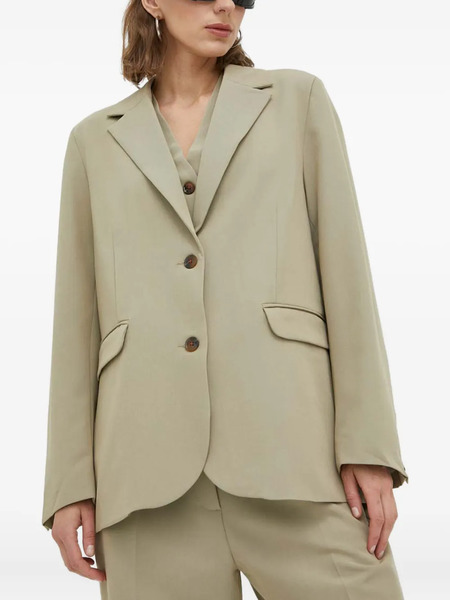  Samsoe Samsoe Ramona Buttoned Blazer - Green 
