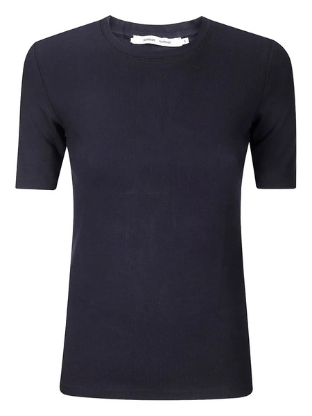  Samsoe Samsoe Saalexo Ribbed T-shirt - Blue 