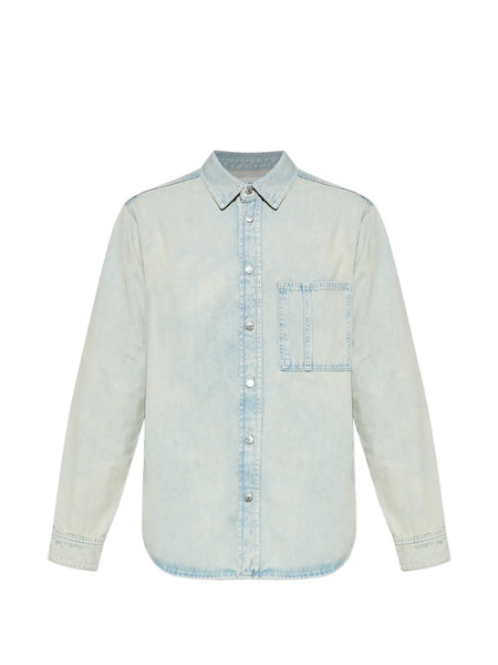  Samsoe Samsoe Sadamon Pocket Buttoned Shirt - Blue 