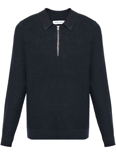  Samsoe Samsoe Sadem Polo Shirt - Black 