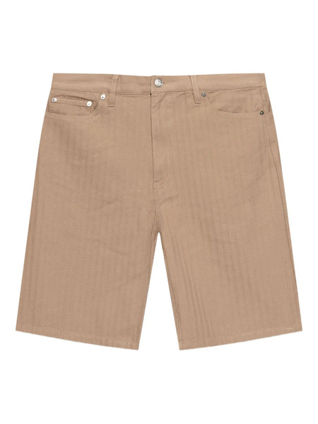  Samsoe Samsoe Saeddie Striped Shorts - Brown 