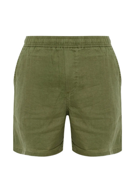  Samsoe Samsoe Sajabari Elasticated-waistband Shorts - Green 