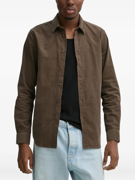  Samsoe Samsoe Saliam Corduroy Shirt - Brown 
