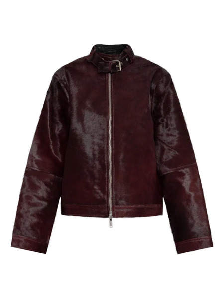  Samsoe Samsoe Salita Buckle-detail Zip-up Jacket - Red 