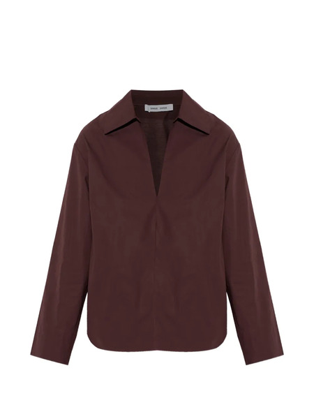  Samsoe Samsoe Sasully V-neck Blouse - Brown 