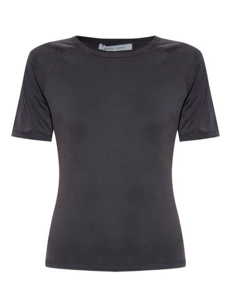  Samsoe Samsoe Short-sleeve Fitted Top - Grey 