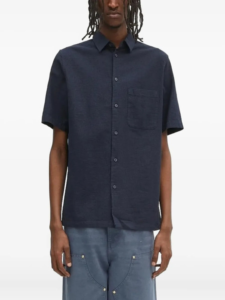  Samsoe Samsoe Short-sleeve Shirt - Blue 