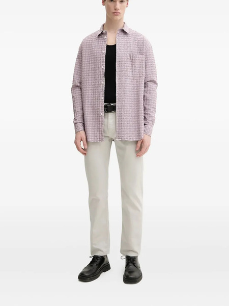  Samsoe Samsoe Straight-leg Cotton Jeans - Neutrals 