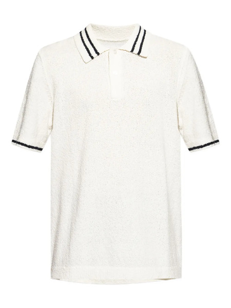  Samsoe Samsoe Stripes-trim Polo Shirt - White 