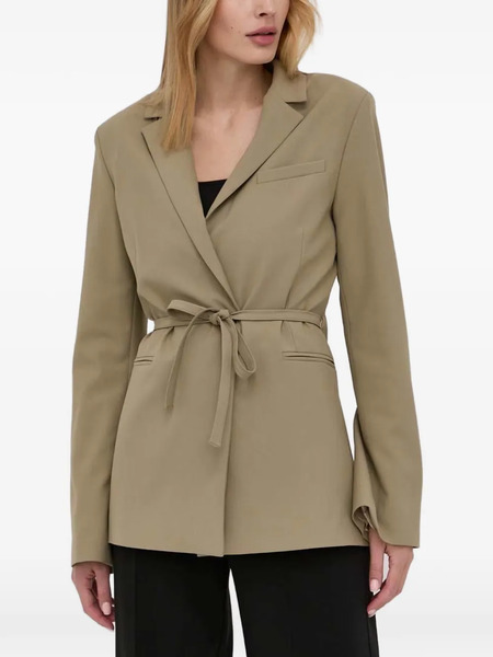  Samsoe Samsoe Tie-waist Blazer - Green 