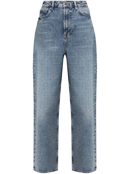  Samsoe Samsoe Wide-leg Jeans - Blue 