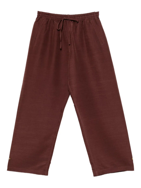 Samuel Guì Yang Straight Trousers - Red 