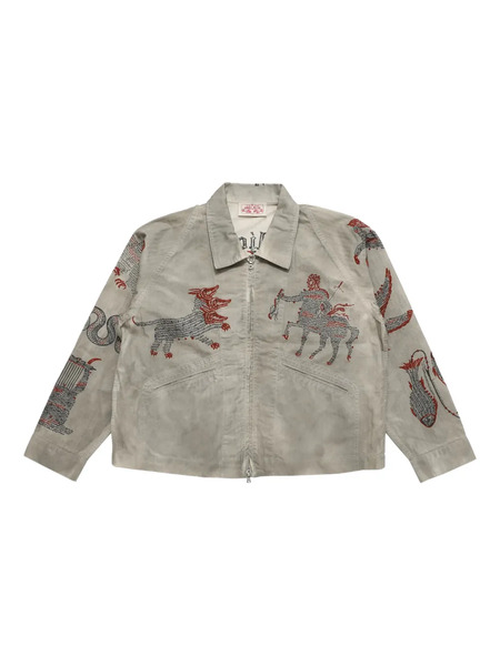  Samuel Zelig Medieval Zip Jacket - Grey 
