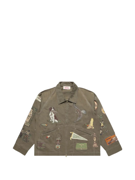  Samuel Zelig Trail Zip Jacket - Green 