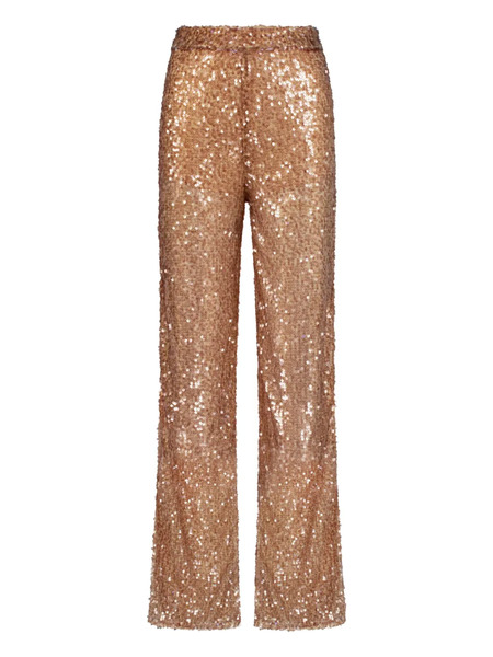  Sana Osmani Priapre Sequin Side-split Trousers - Pink 