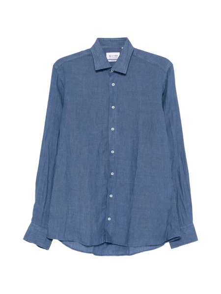  Sand State Soft St Buttoned Shirt - Blue 