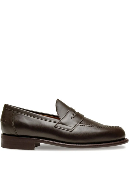  Sanders Penny Loafers - Brown 