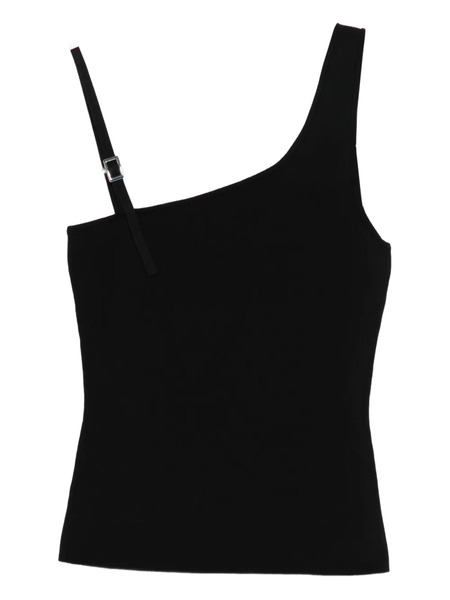  Sandro Asymmetric Knit Jumper - Black 