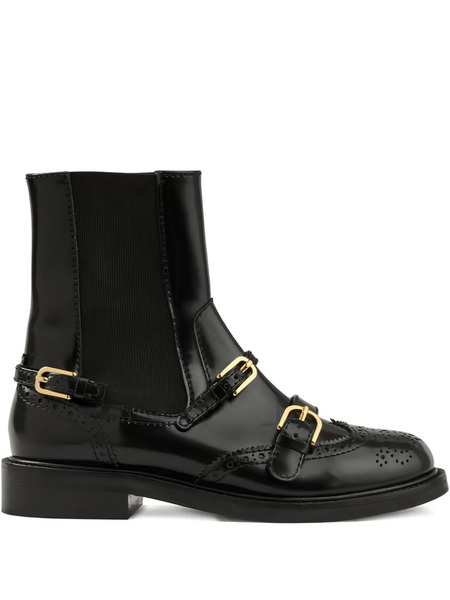  Sandro Buckle-detail Boots - Black 