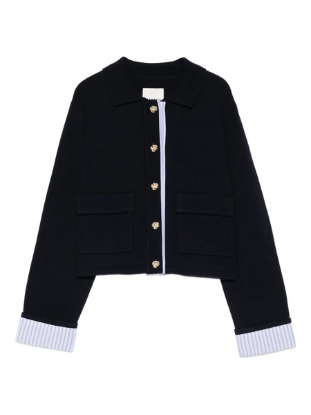  Sandro Buttoned-fastening Cardigan - Blue 