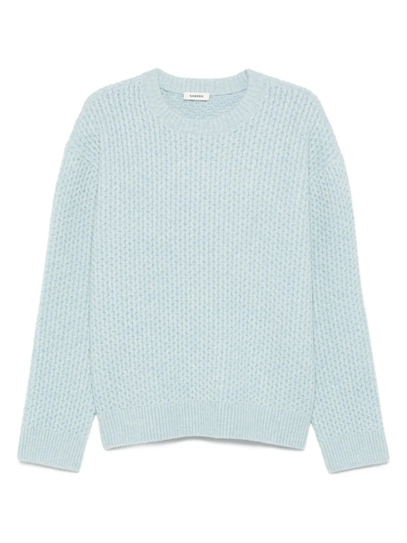  Sandro Crew-neck Sweater - Blue 