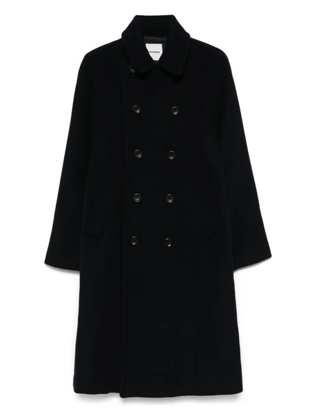  Sandro Double-breasted Coat - Blue 