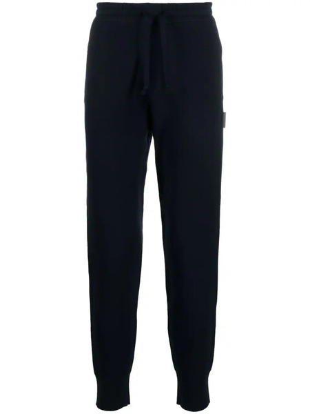  Sandro Drawstring Fine-knit Track Pants - Blue 