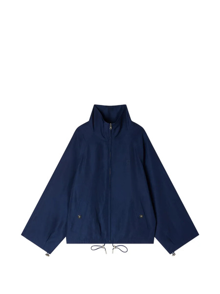  Sandro Drawstring High-neck Jacket - Blue 