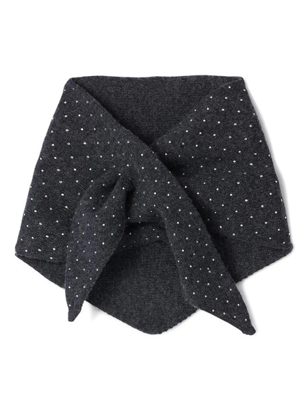  Sandro Embellished Scarf - Grey 