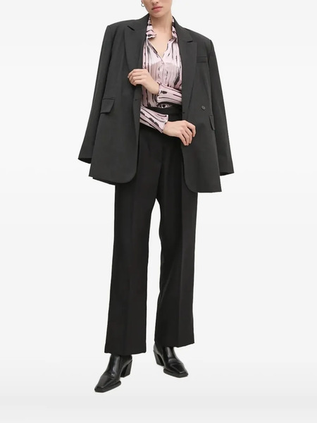  Sandro Ferrone Pleated Shirt - Pink 