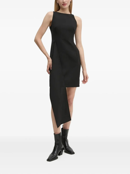  Sandro Ferrone Sleeveless Mini Dress - Black 