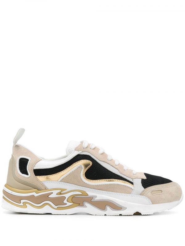 Sandro Flame Sneakers - Neutrals 