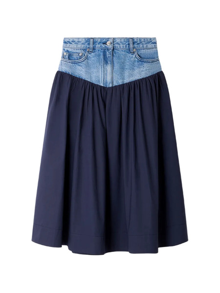  Sandro Flared Midi Skirt - Blue 