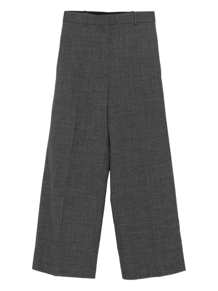  Sandro Flat-front Tailored Trousers - Grey 