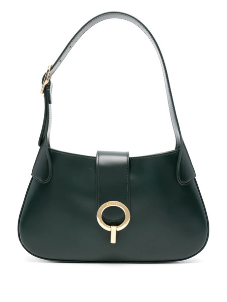  Sandro Janet Leather Shoulder Bag - Green 