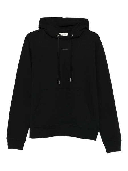  Sandro Kangaroo-pocket Hoodie - Black 