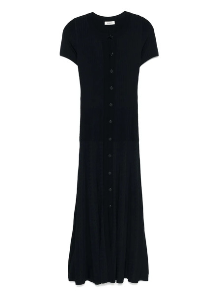  Sandro Knitted Maxi Dress - Blue 