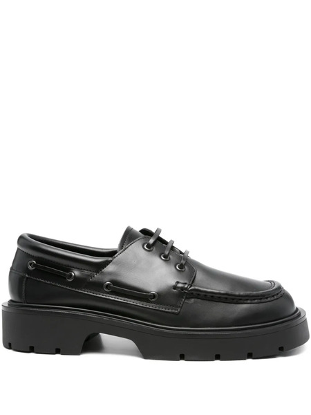  Sandro Lace-up Platform Derby Shoes - Black 