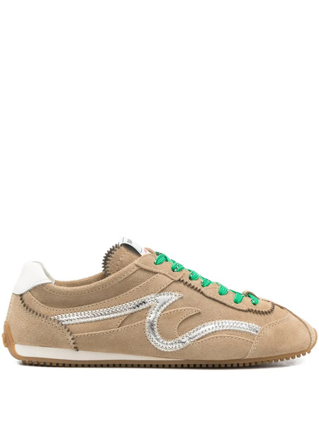  Sandro Lace-up Sneakers - Neutrals 