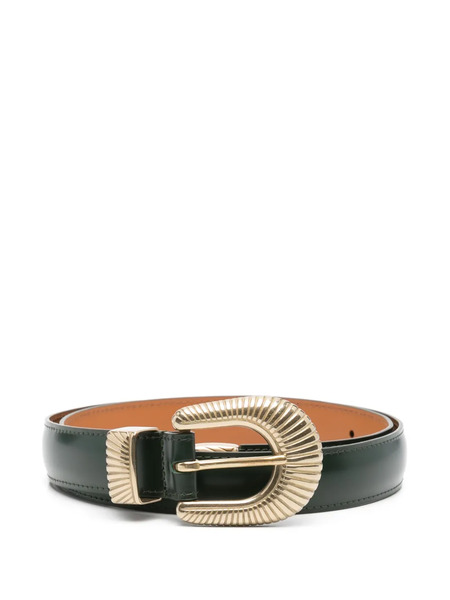 Sandro Leather Belt - Green 