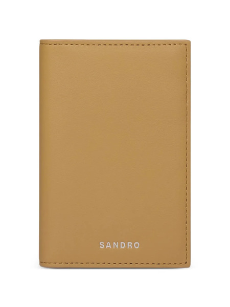  Sandro Leather Cardholder - Neutrals 