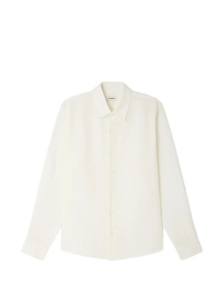  Sandro Linen Shirt - White 