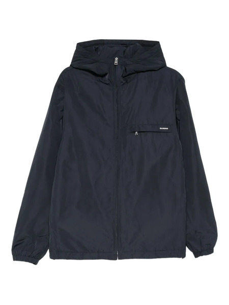  Sandro Logo-detail Padded Jacket - Blue 
