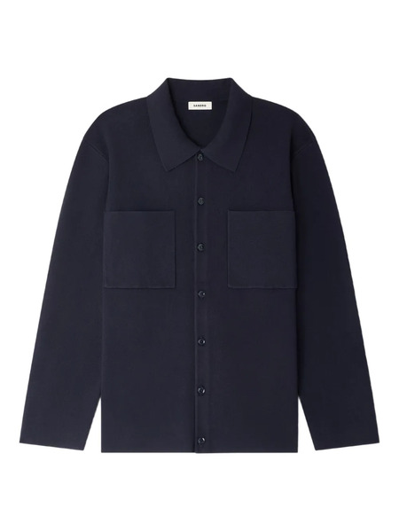  Sandro Long-sleeve Cardigan - Blue 